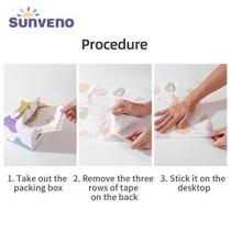 Sunveno baby Feeding Disposable Travel Multipurpose Placemats, 40 Pcs/Pack 