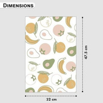 Sunveno baby Feeding Disposable Travel Multipurpose Placemats, 40 Pcs/Pack 