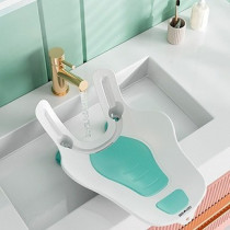 Eazy Kids 2-IN-1 Sink Bath Support tub and Butt cleaning station - Green