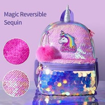 Eazy Kids Unicorn Sparkle Backpack - Pink