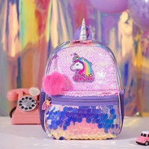 Eazy Kids Unicorn Sparkle Backpack - Pink
