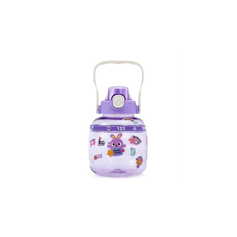 Eazy Kids Water Bottle 800ml - Purple