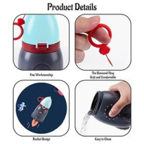 Eazy Kids Toddler On the Go Travel Rocket Urinal w/ Portable String, 370ml