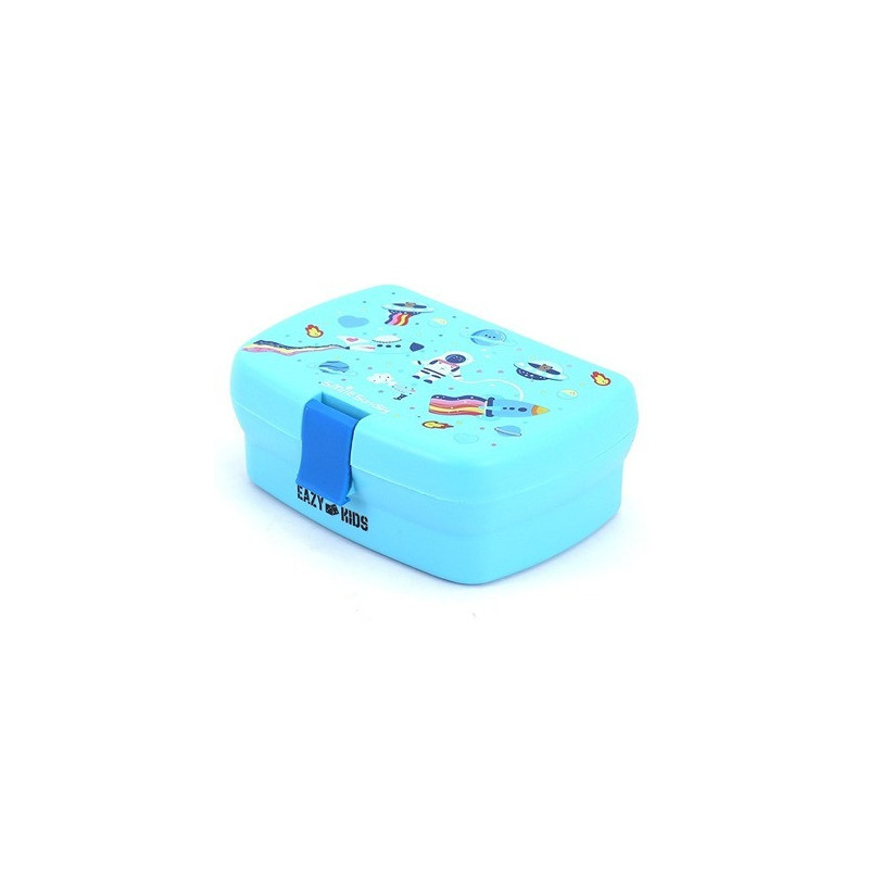 Eazy Kids Bento Lunch Box - Space Blue