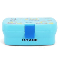 Eazy Kids Bento Lunch Box - Construction Blue