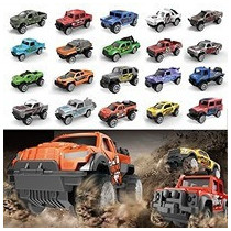 Little Story 10Pcs Slide Die Cast Graffiti Toy Car Set