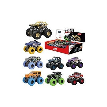 Little Story 8Pcs 4X4 Inertia Toy Car Set