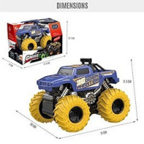 Little Story 4X4 Inertia Die Cast Car - Yellow