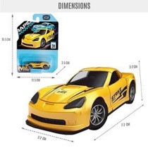 Little Story Slide Die Cast Toy Rapid Car - Multicolor