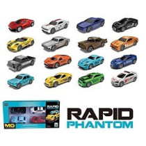 Little Story 4Pcs Slide Die Cast Toy Rapid Car Set