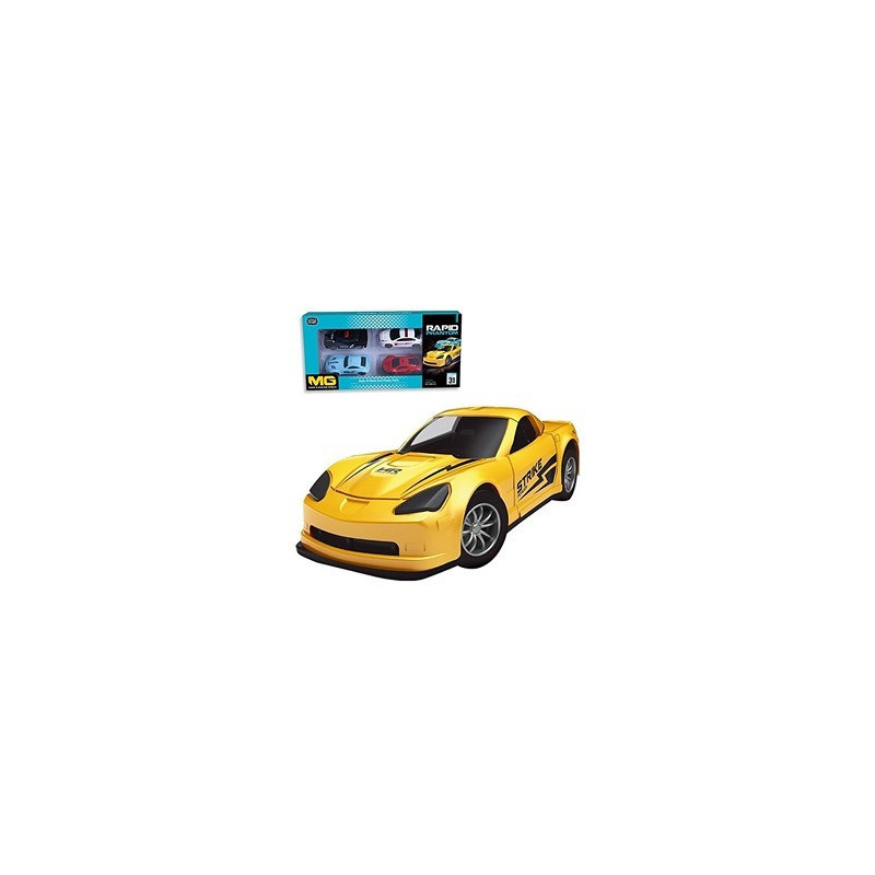 Little Story 4Pcs Slide Die Cast Toy Rapid Car Set