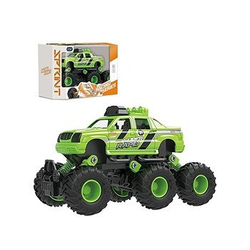 Little Story 6 Tire Pull Back Die Cast Toy Car