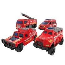 Little Story Alloy Sliding Off-Road Toy Vehicle (6Pcs) - Multicolor