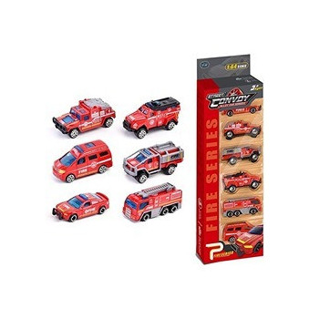 Little Story Alloy Sliding Off-Road Toy Vehicle (6Pcs) - Multicolor