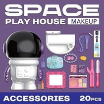Little Story 20Pcs Makeup Set Astronaut - Multicolor