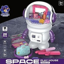 Little Story 20Pcs Makeup Set Astronaut - Multicolor
