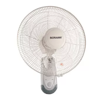Sonashi 16" Wall Fan Gray,...