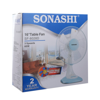 Sonashi 16 Inch Table Fan (SF-8028D)
