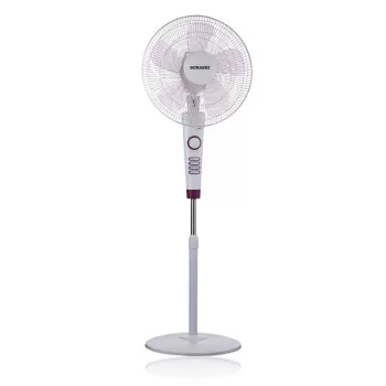 Sonashi 16" Stand Fan, Pink...