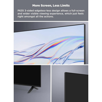 TCL 65 Inch 4K UHD Google Smart TV Edgeless Design 1 Year Warranty