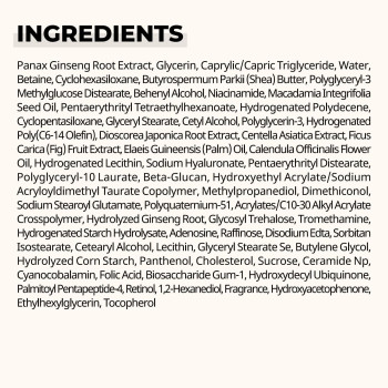 numbuzin No.4 Full-Nutrient Firming Cream 60ml, Highly Nutritious,Anti-wrinkle, Anti-aging, Elasticity, Red Ginseng