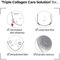 numbuzin No.4 Collagen 73% Pudding Serum, Wrinkle Care, Aging Dull Skin, Elastin, Hyaluronic Acid, Niacinamide, Korean Skin Care for Face, 1.69 fl oz