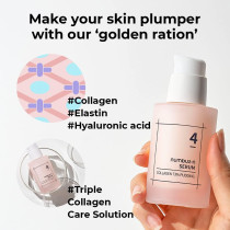 numbuzin No.4 Collagen 73% Pudding Serum, Wrinkle Care, Aging Dull Skin, Elastin, Hyaluronic Acid, Niacinamide, Korean Skin Care for Face, 1.69 fl oz