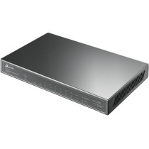 TP-Link TL-SG1210P 10-Port Gigabit Desktop Switch with 8 Port PoE+ Ethernet Switch (30W/PoE port 63W for all PoE ports, No Configuration Required), Qos