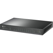 TP-Link TL-SG1210P 10-Port Gigabit Desktop Switch with 8 Port PoE+ Ethernet Switch (30W/PoE port 63W for all PoE ports, No Configuration Required), Qos
