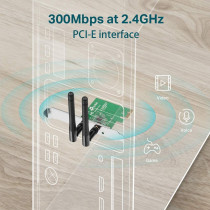 TP-Link PCIe Wireless Wifi PCIe Card N300 2T2R TL-WN881ND