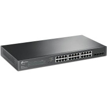TP-Link TL-SG2428P JetStream 28-Port Gigabit Smart Switch with 24-Port PoE+, 4 SFP Slots (250 Watt Budget, Centralized Cloud Management Omada SDN, and Intelligent Monitoring)