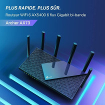 TP-Link AX5400 WiFi 6 Dual Band Gigabit Wireless Internet Router, High-Speed AX Router for Streaming, Long Range Coverage - Archer AX73