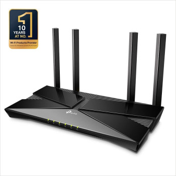 TP-Link Archer AX50 AX3000 Dual Band Gigabit Wi-Fi 6 Router, 3000Mbps Fast Speed, 8K Streaming, Link Aggregation, 1— USB 3.0 Port, Built-in Antivirus, Parental Controls, Works with Alexa