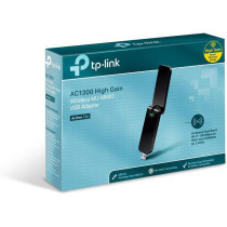 TP-Link |1300Mbps USB Wifi Adapter, Dual Band MU-MIMO Wireless Network Dongle with Foldable High Gain Antenna for PC, Works with Windows and Mac OS (Archer T4U V3