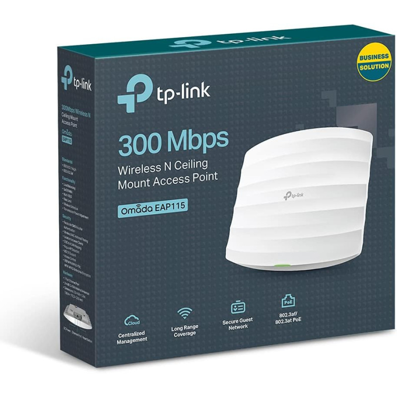 TP-Link EAP115 300Mbps Wireless N Ceiling Mount Access Point