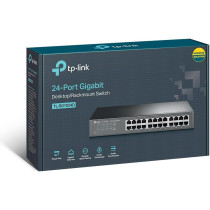 TP-Link 24-Port Gigabit Ethernet Unmanaged Switch Desktop/Rackmount (TL-SG1024D)