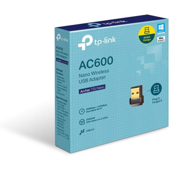 TP-Link Archer T2U Nano AC600 Nano Wireless USB Adapter