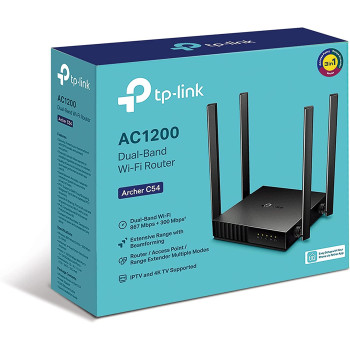 Tp-Link D/Band Router Ac1200 Archer C54