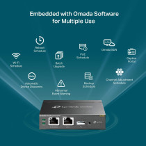 TP-Link Omada Hardware Controller, SDN Integrated, PoE Powered, Manage Up to 100 Devices, Easy Intelligent Network Monitor Maintenance, Cloud Access Omada App (OC200)