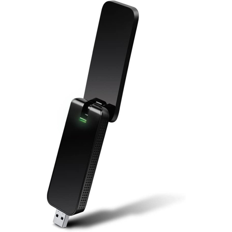 TP-LINK Wi-Fi Dongle AC1300 Wireless Dual Band USB Wi-Fi Adapter for PC Desktop Laptop Tablet (Supports Windows XP/7/8/8.1/10, OS X (10.710.11) and Linux, USB 3.0, WPS Button) (Archer T4U V3)