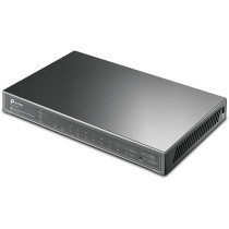 TP-LINK T1500G-10PS(TL-SG2210P) JetStream 8-Port Gigabit Smart PoE Switch with 2 SFP Slots