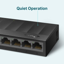 TP-Link LS1008G 8-Port Desktop/Wallmount Gigabit Ethernet Switch/Hub, Ethernet Splitter, Plug Play, Desktop, Plastic Case