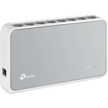TP-Link TL-SF1008D 8-Port 10/100 Mbps Desktop Ethernet Switch/Hub, Ethernet Splitter, Plug Play, no configuration required