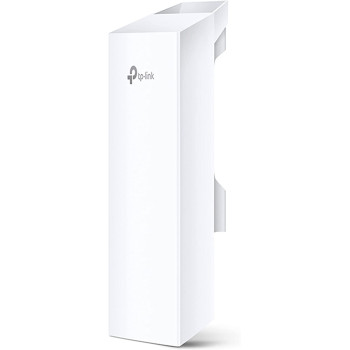 TP-Link 5GHz N300 Long Range Outdoor CPE for PtP and PtMP Transmission, Point to Point Wireless Bridge, 13dBi, 15km+, Passive PoE Powered w/Free PoE Injector, Pharos Control (CPE510) White