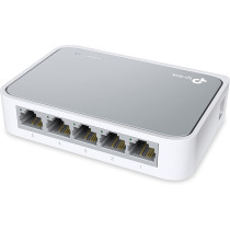 TP-Link TL-SF1005D 5-Port 10/100 Mbps Desktop Ethernet Switch/Hub, Ethernet Splitter, Plug Play, no configuration required