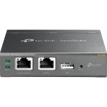 TP-Link OC200 Omada Hybrid PoE Hardware Controller for EAP Series, USB Port for Automatic Backup, Cloud Service, Mobile App, Plug and Play, Metal Housing, Grey Metallic