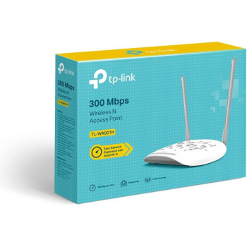 tp-link TL-WA801N 300 Mbps Wireless N Access Point, Passive PoE Power Injector, 10/100M Ethernet Port