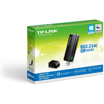 TP-Link Archer T4U AC1300 Wireless Dual Band USB Adapter, USB 3.0 Wireless Network Dongle with Foldable High Gain Antenna for PC/Laptop, Works with Windows and Mac OS