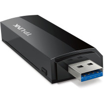 TP-Link Archer T4U AC1300 Wireless Dual Band USB Adapter, USB 3.0 Wireless Network Dongle with Foldable High Gain Antenna for PC/Laptop, Works with Windows and Mac OS