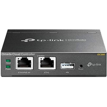 TP-Link OC200 Omada Hardware Controller, SDN Integrated, PoE Powered, Manage Up to 100 Devices, Easy Intelligent Network Monitor Maintenance, Cloud Access Omada App